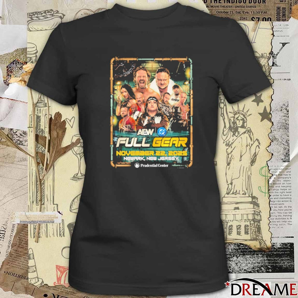 AEW Full Gear November 22 2025 Newark New Jersey t-shirt