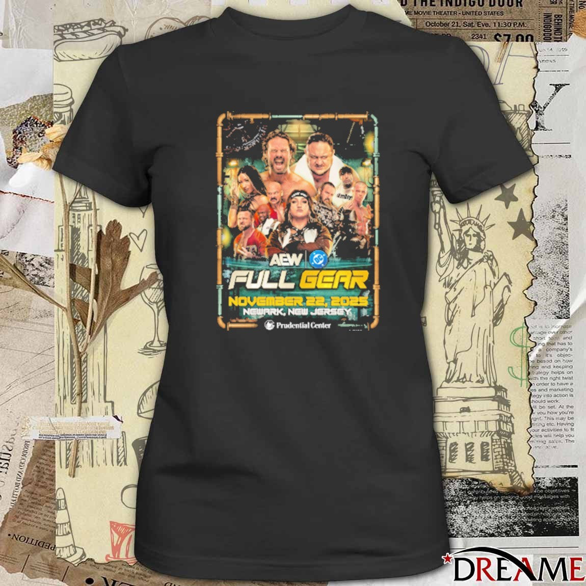 AEW Full Gear November 22 2025 Newark New Jersey t-shirt