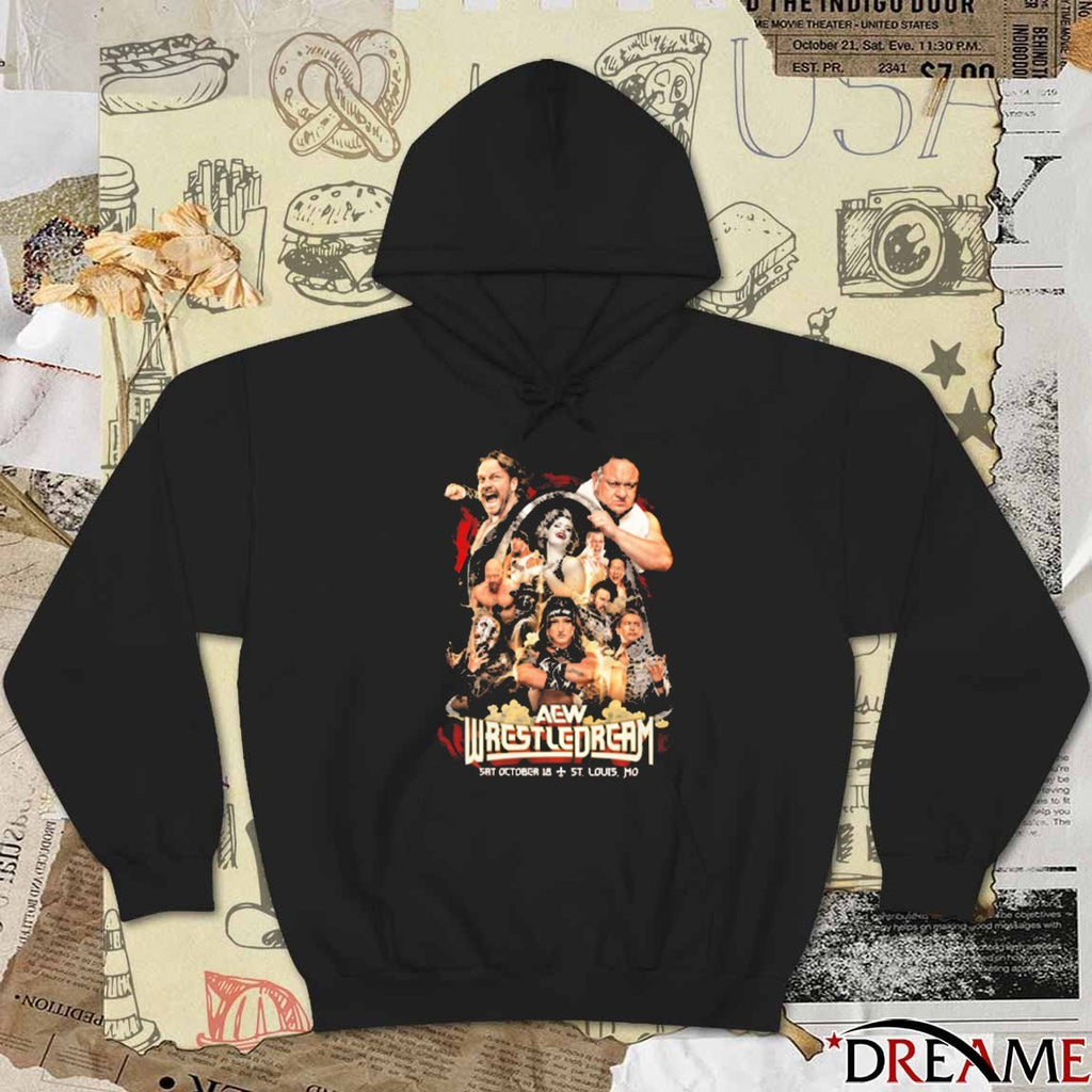 AEW WrestleDream Sat October 18 2025 St Louis MO Fanart t-shirt