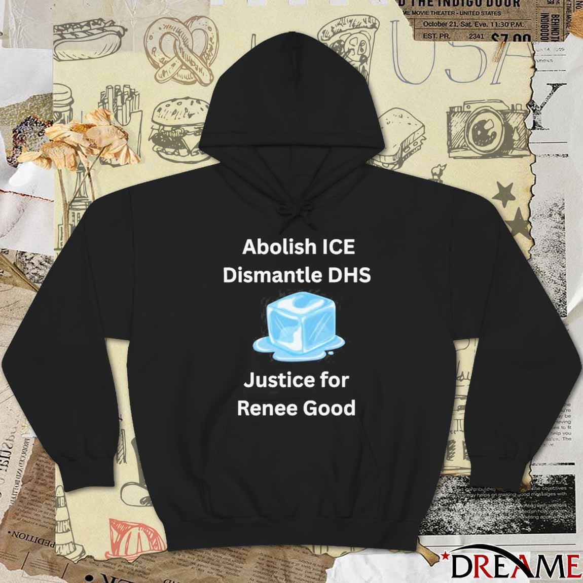 Abolish ICE Dismantle DHS Justice for Renee Good 2026 t-shirt