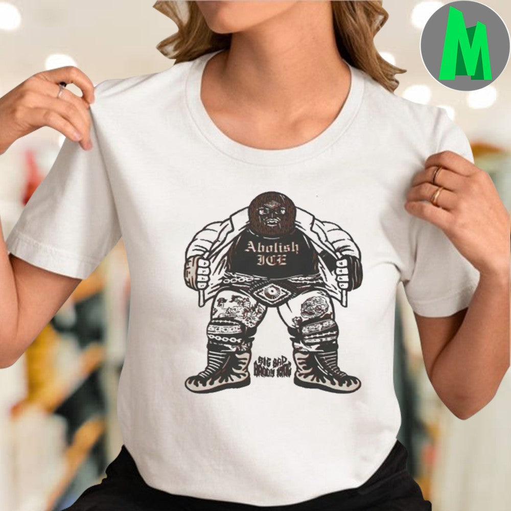 Abolish ICE The Bad Badus King Graphic T-Shirt