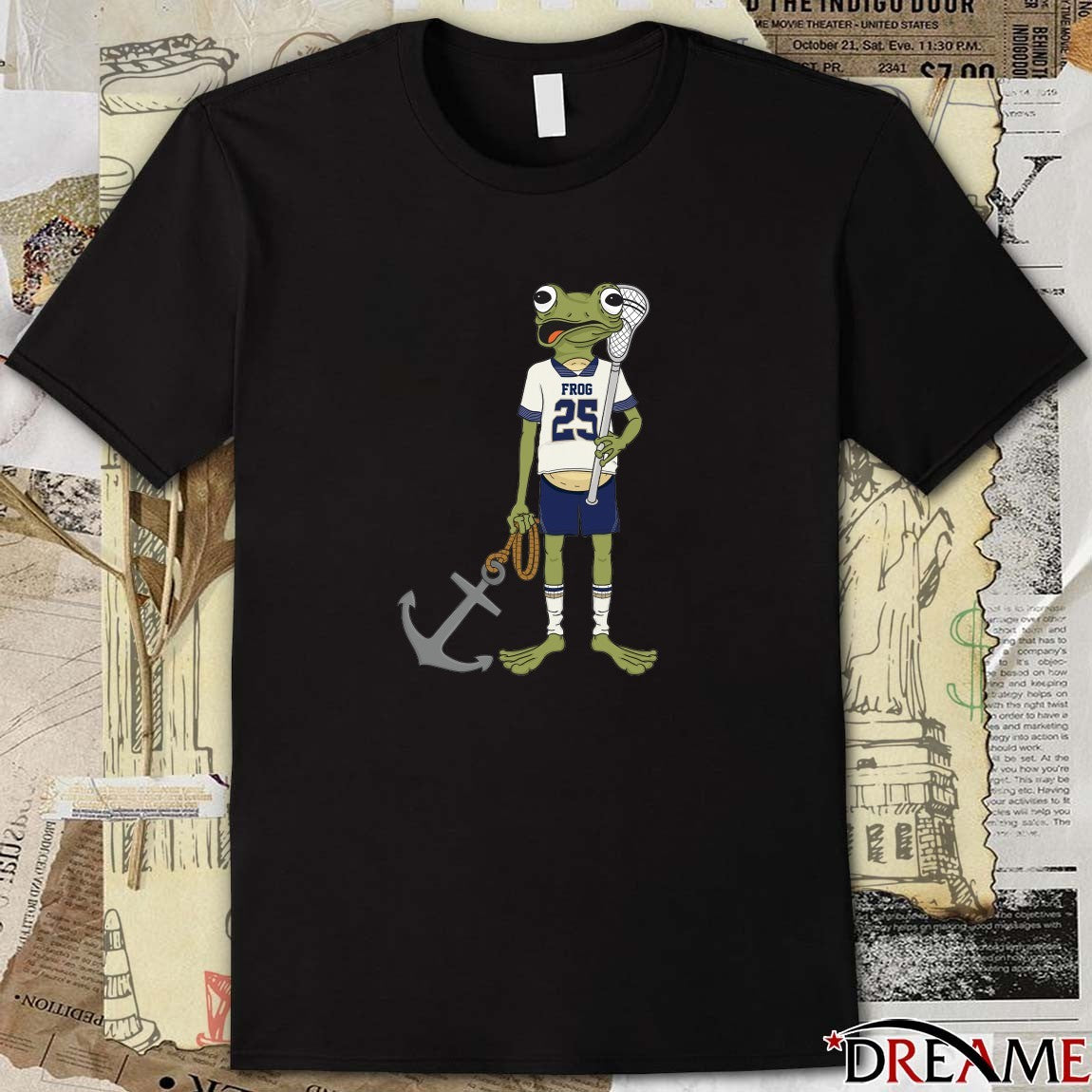 Admirals Lax Frog 2026 t-shirt