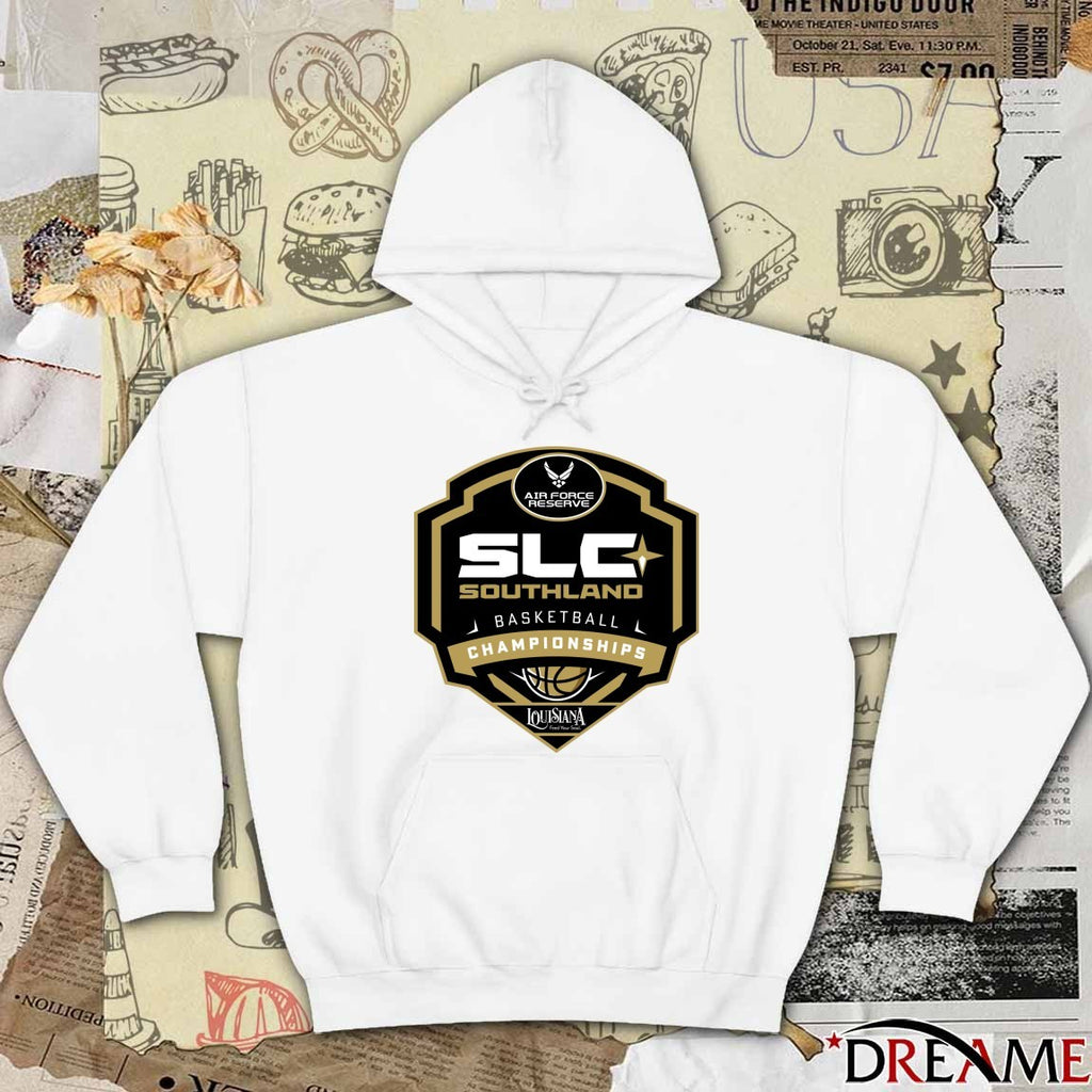 Air Force Reserve SLC Southland Basketball Championships Louisiana Logo t-shirt