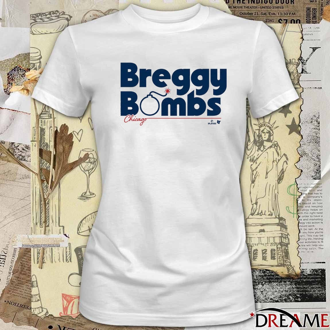 Alex Bregman Breggy Bombs Chicago Cubs t-shirt