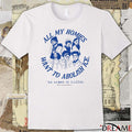 All My Homies Want To Abolish ICE No Human Is Illegal t-shirt