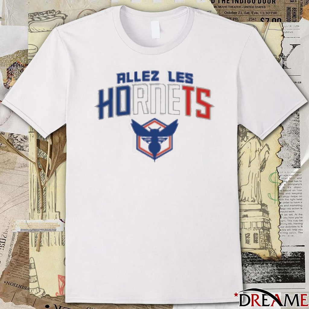 Allez Les Hornets Go Hornets Charlotte Hornets t-shirt