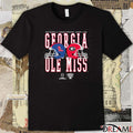 Allstate Sugar Bowl On January 1 2026 Ole Miss Vs Georgia Helmet Matchup t-shirt