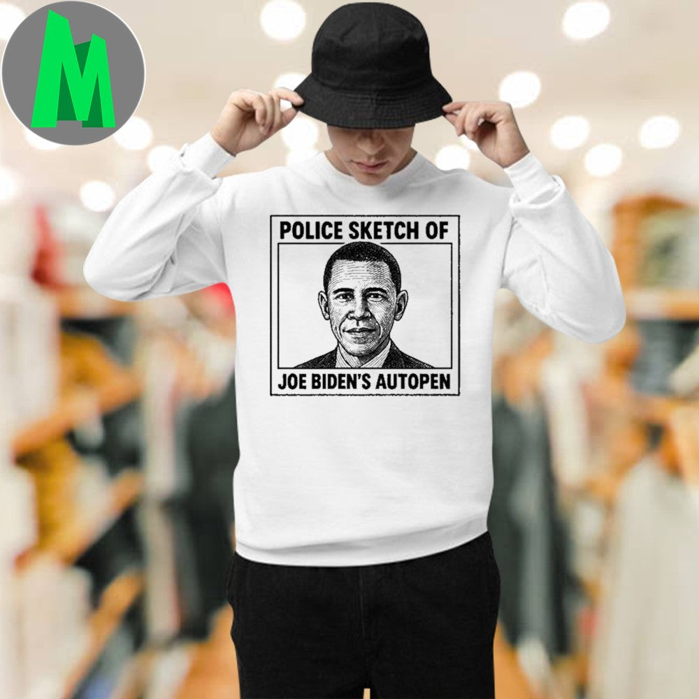 Americasmemes Police Sketch Of Joe Biden’s Autopen Shirt