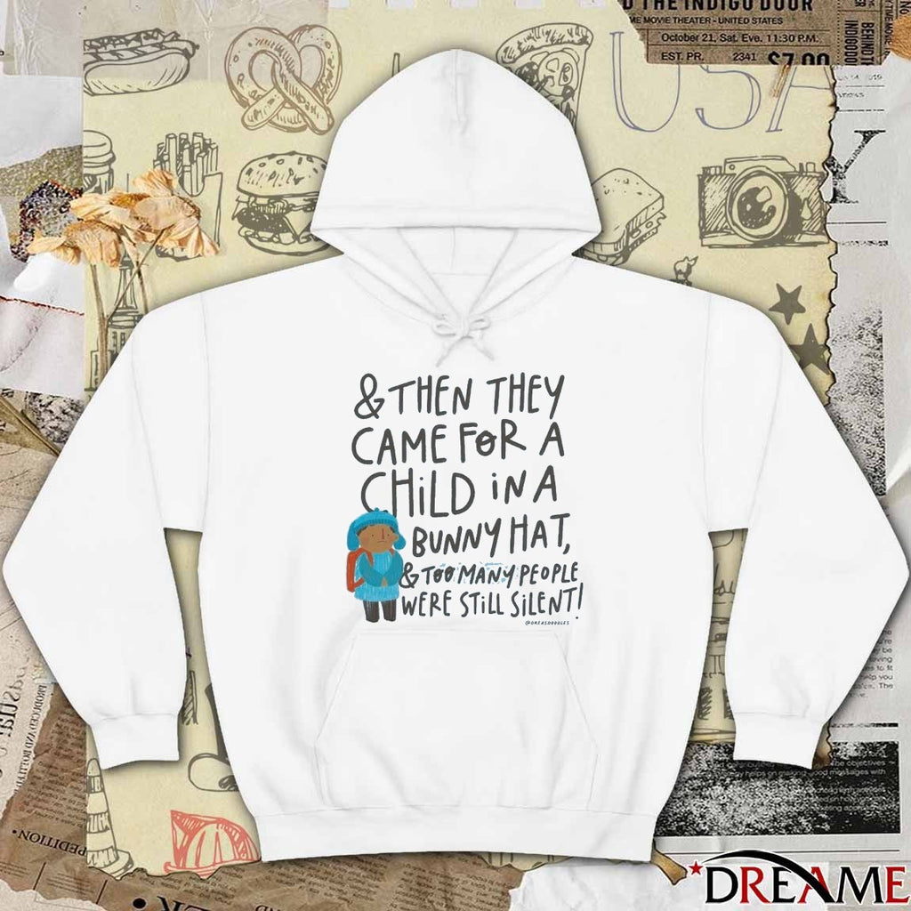 And Then They Came For A Child In A Bunny Hat And Too Many People Were Still Silents Free Liam Ramos t-shirt