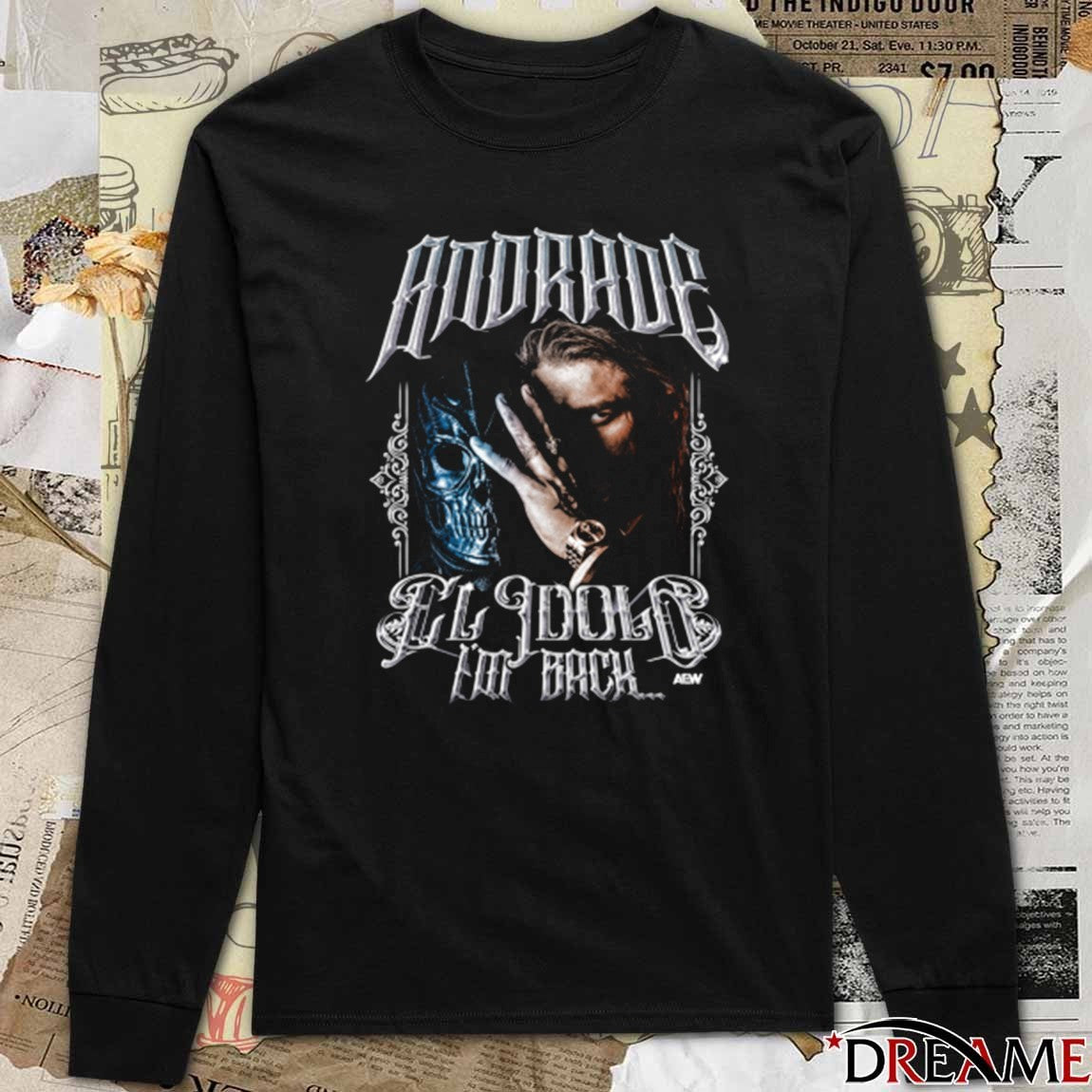 Andrade El Idolo – Return of El Idolo AEW t-shirt