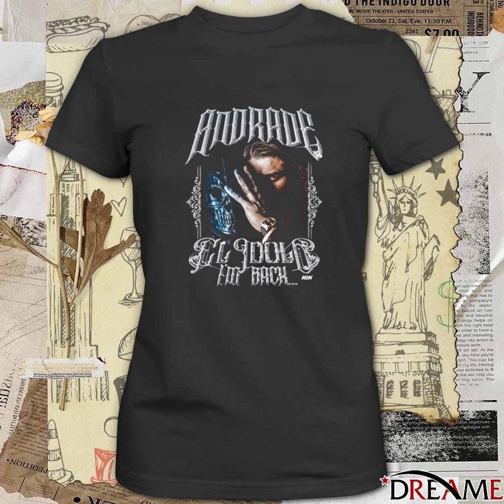 Andrade El Idolo – Return of El Idolo AEW t-shirt