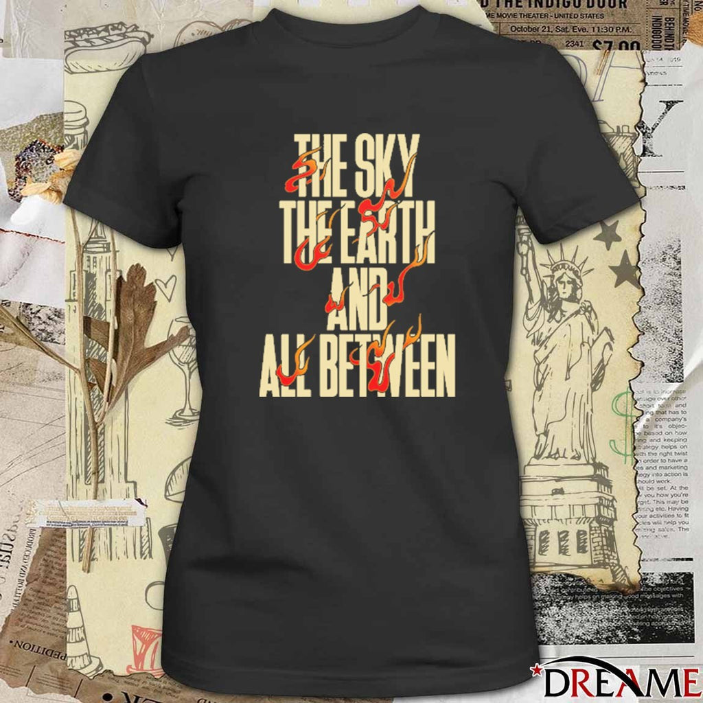 Architects Wolf Tattoo Tee The Sky The Earth And All Between t-shirt