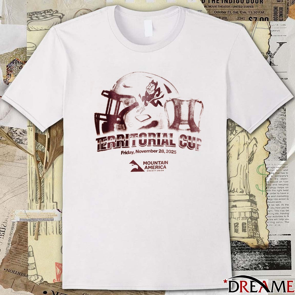 Arizona State Sun Devils Territorial Cup Friday November 28 2025 Mountain America t-shirt