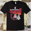 Arizona Wildcats 2026 Big 12 Men’s Basketball Conference Tournament Champions t-shirt