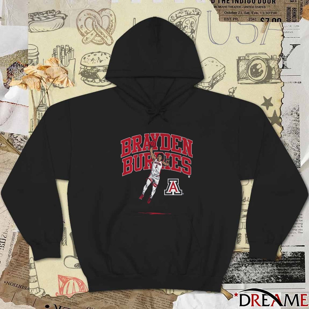 Arizona Wildcats Basketball Air Brayden Burries t-shirt