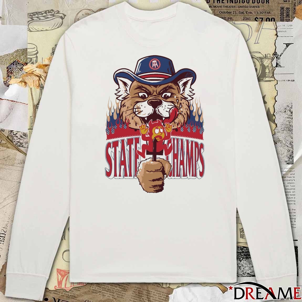 Arizona Wildcats Destroyed Arizona State Sun Devils to become the State Champs t-shirt