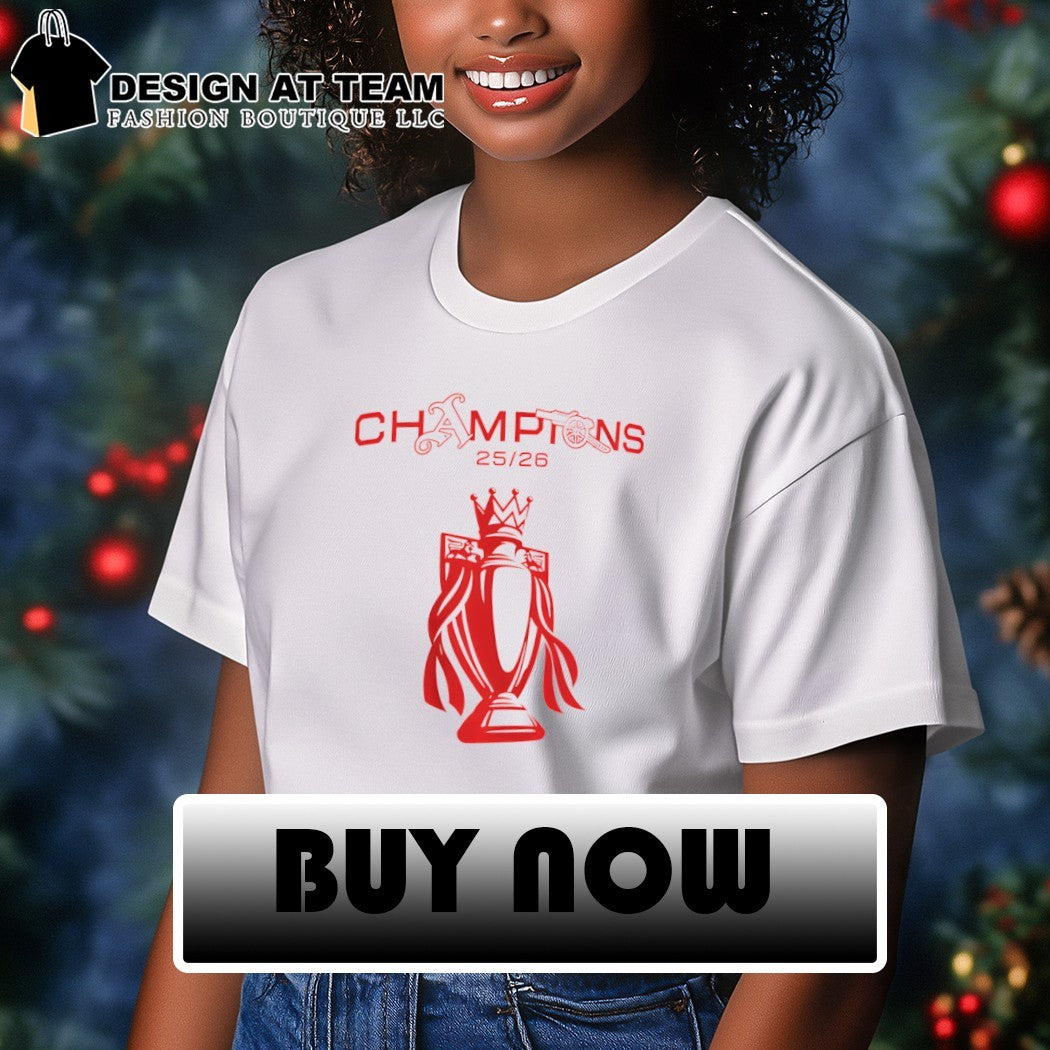 Arsenal Premier League Champions 2025 26 North London Champions shirt