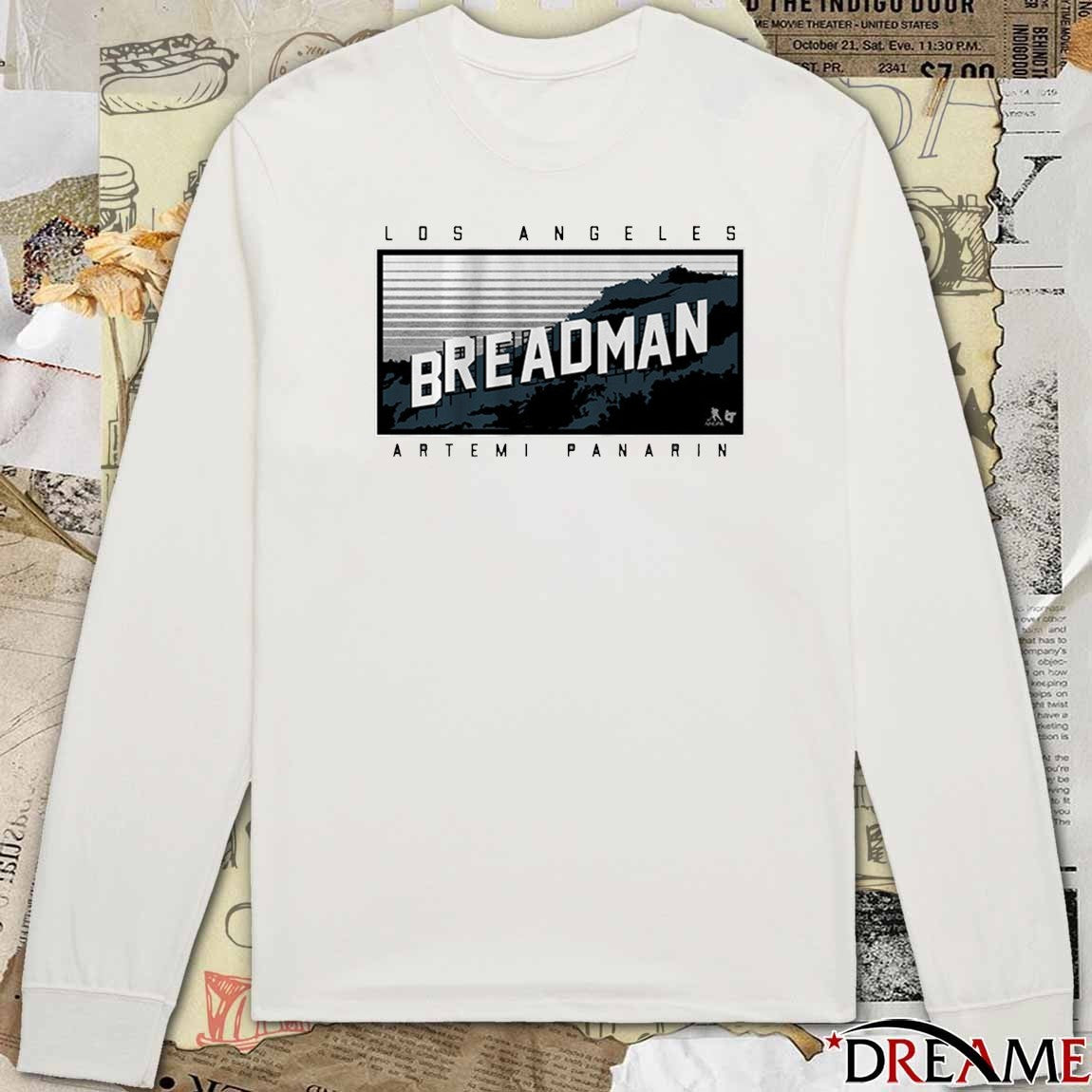 Artemi Panarin Los Angeles Kings Hockey Breadman Sign t-shirt