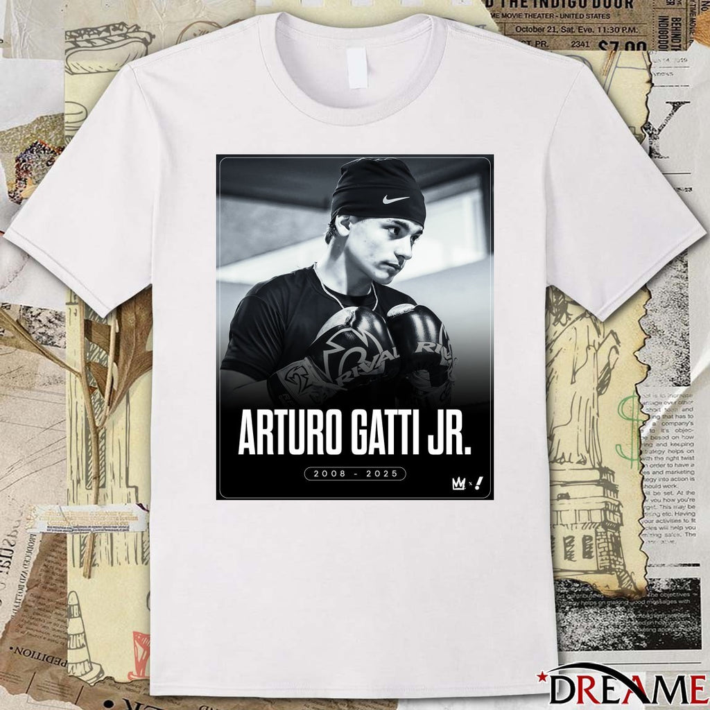 Arturo Gatti Jr 2008 – 2025 Son Of The Legendary Boxer Arturo Gatt t-shirt
