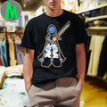 Asspizza Sword Graphic T-Shirt Urban Streetwear Aesthetic Fan Tee