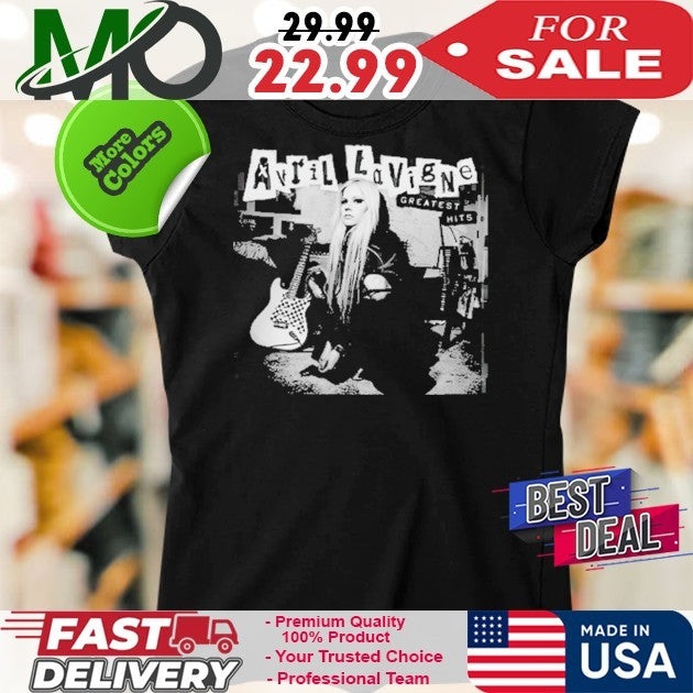 Avril Lavigne Greatest Hits Dateback Tour 2025 T-Shirt