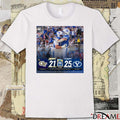 BYU Cougars defeated Georgia Tech Yellow Jackets Final Score 25-21 2025 Pop-Tarts Bowl Poster t-shirt
