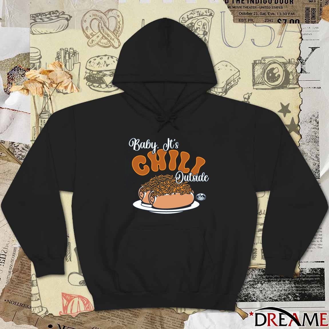 Baby It’s Chili Outside Christmas 2025 t-shirt