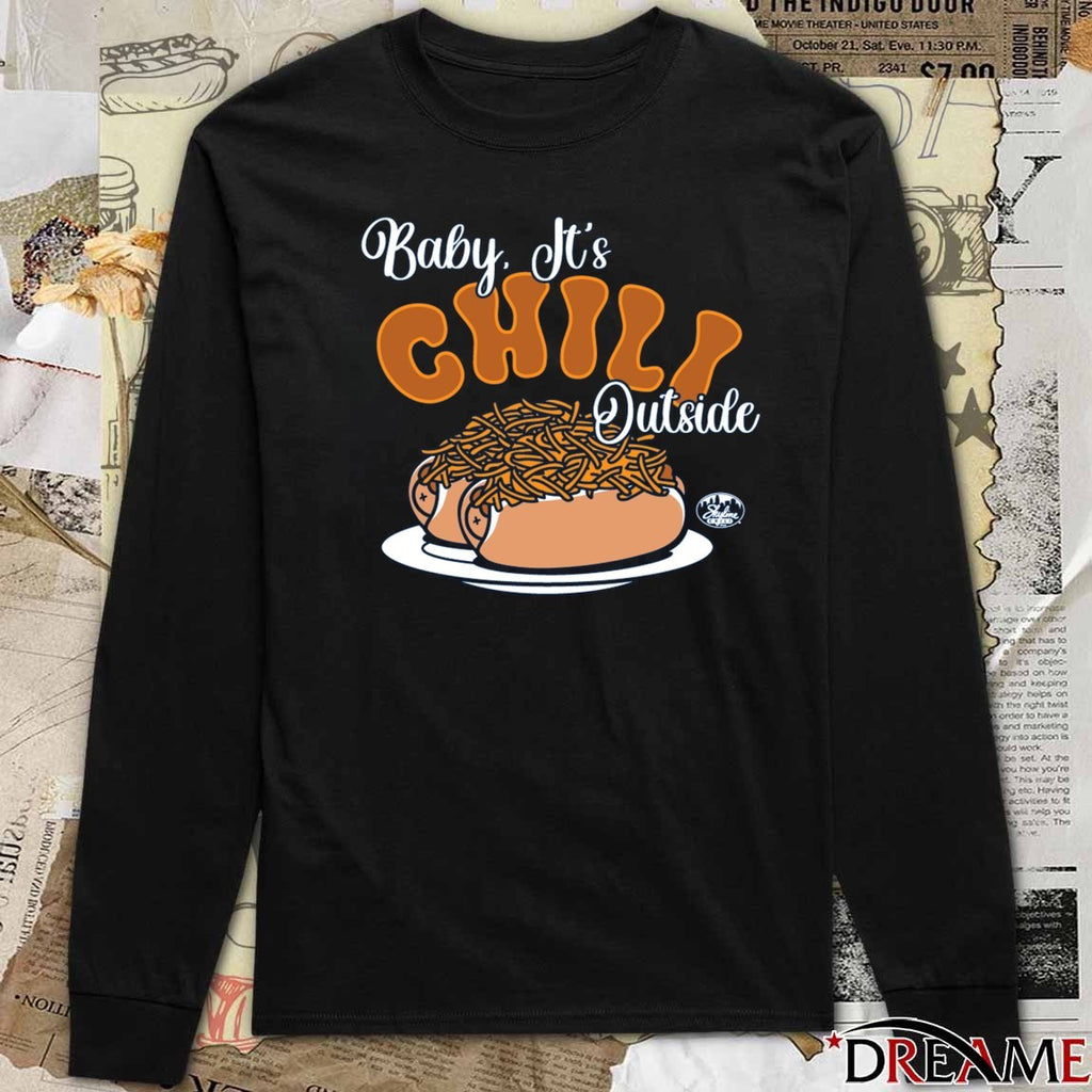 Baby It’s Chili Outside Christmas 2025 t-shirt