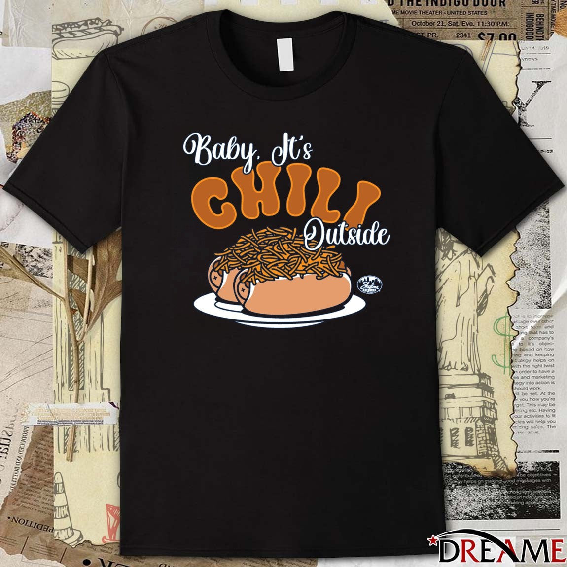 Baby It’s Chili Outside Christmas 2025 t-shirt