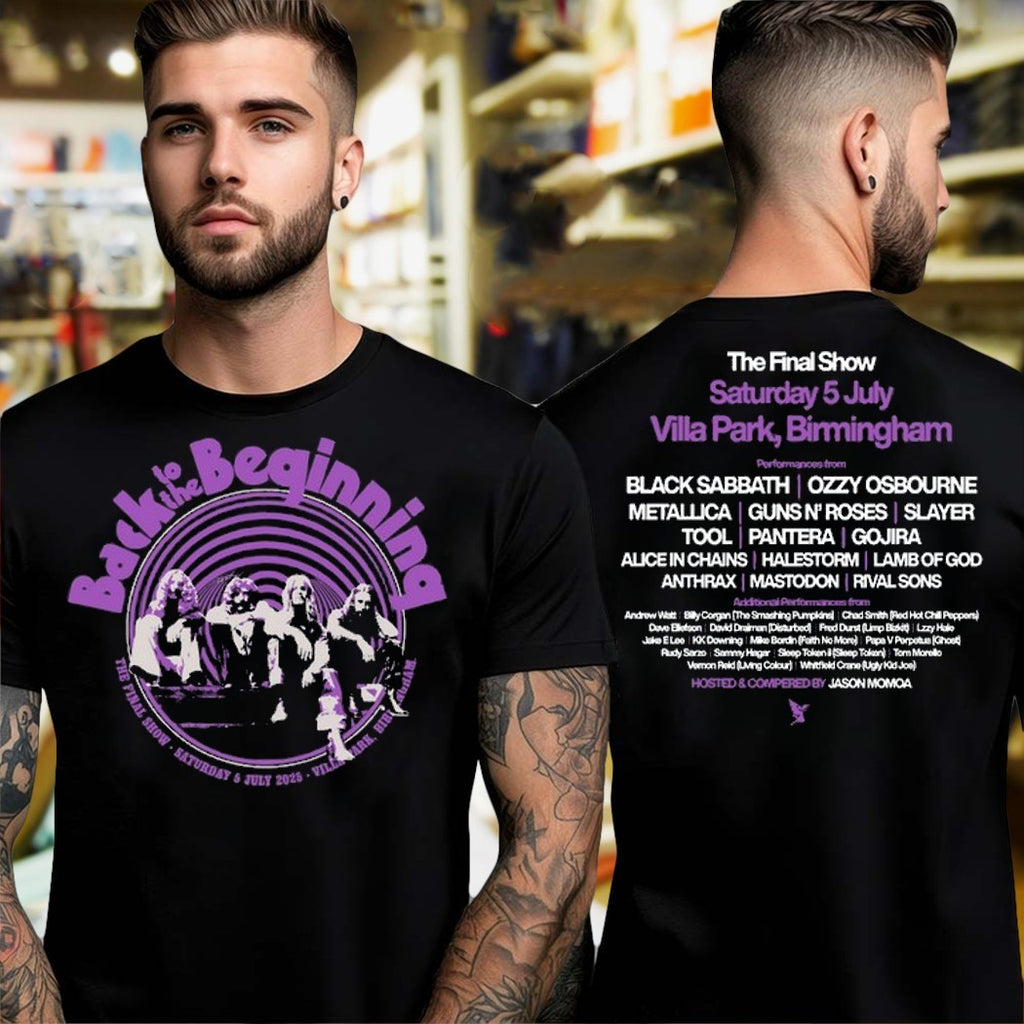 Back To The Beginning Birmingham, Uk Event July 05 2025 Villa Park Shirt