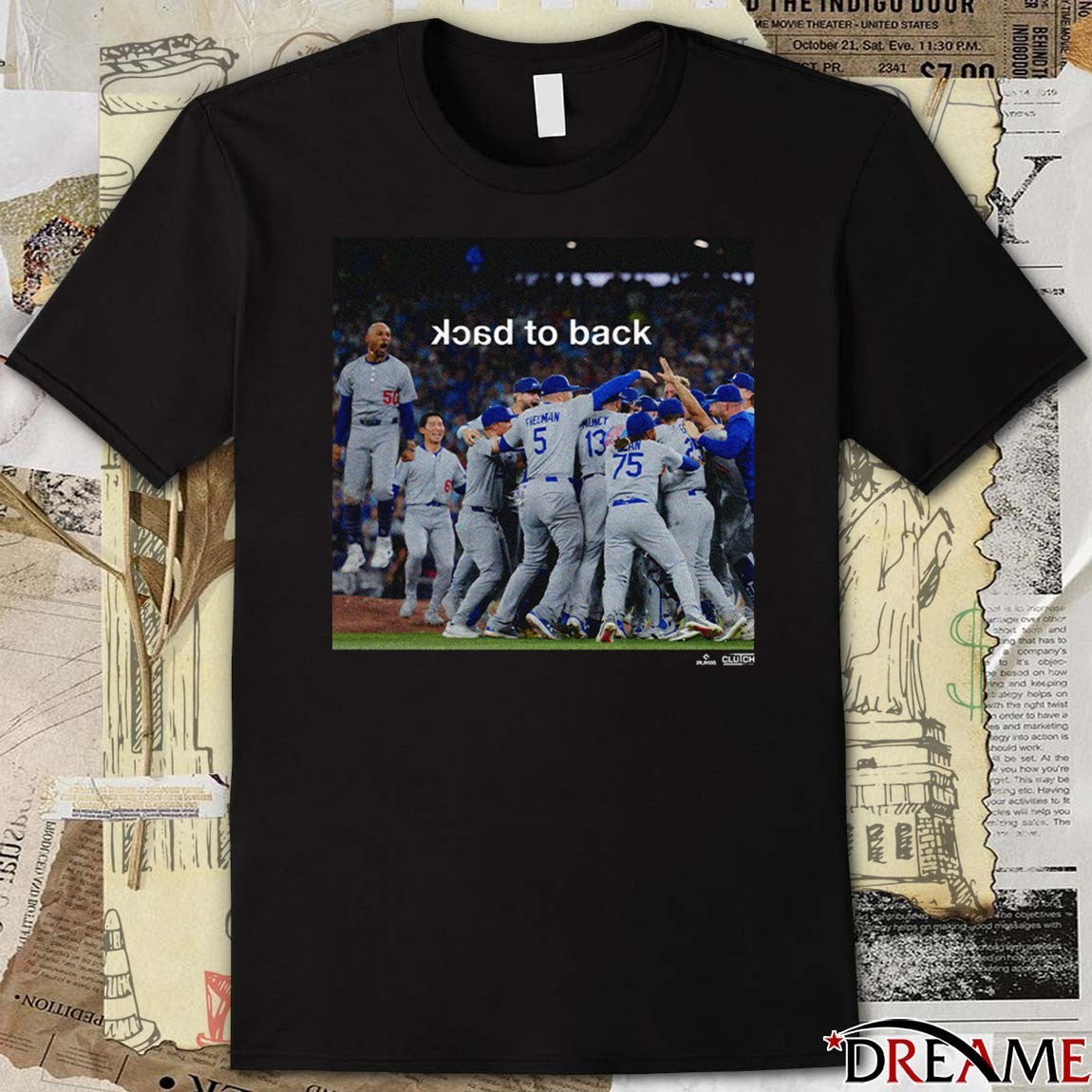 Back to Back Los Angeles Dodgers Champions Defeat Toronto Blue Jays 2025 t-shirt