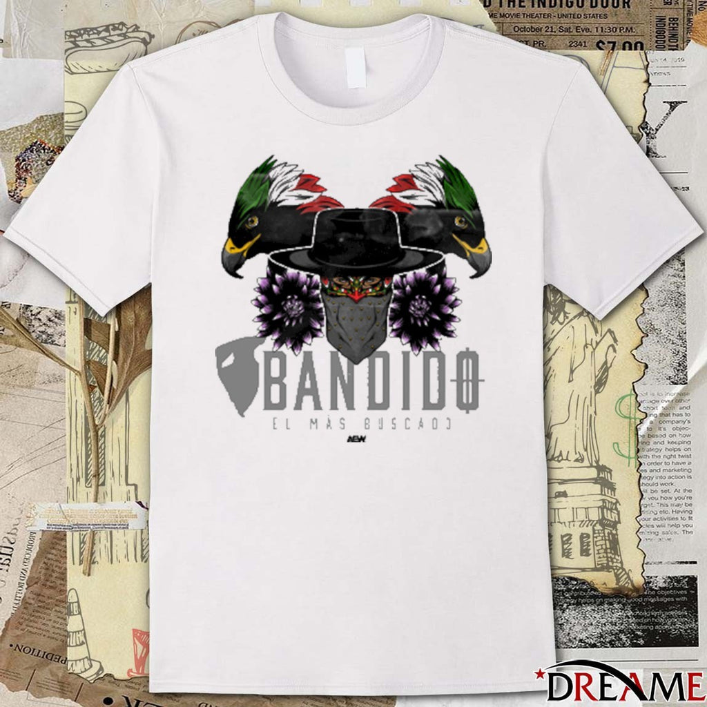Bandido – Hat of Many Colors El Mas Buscado AEW t-shirt