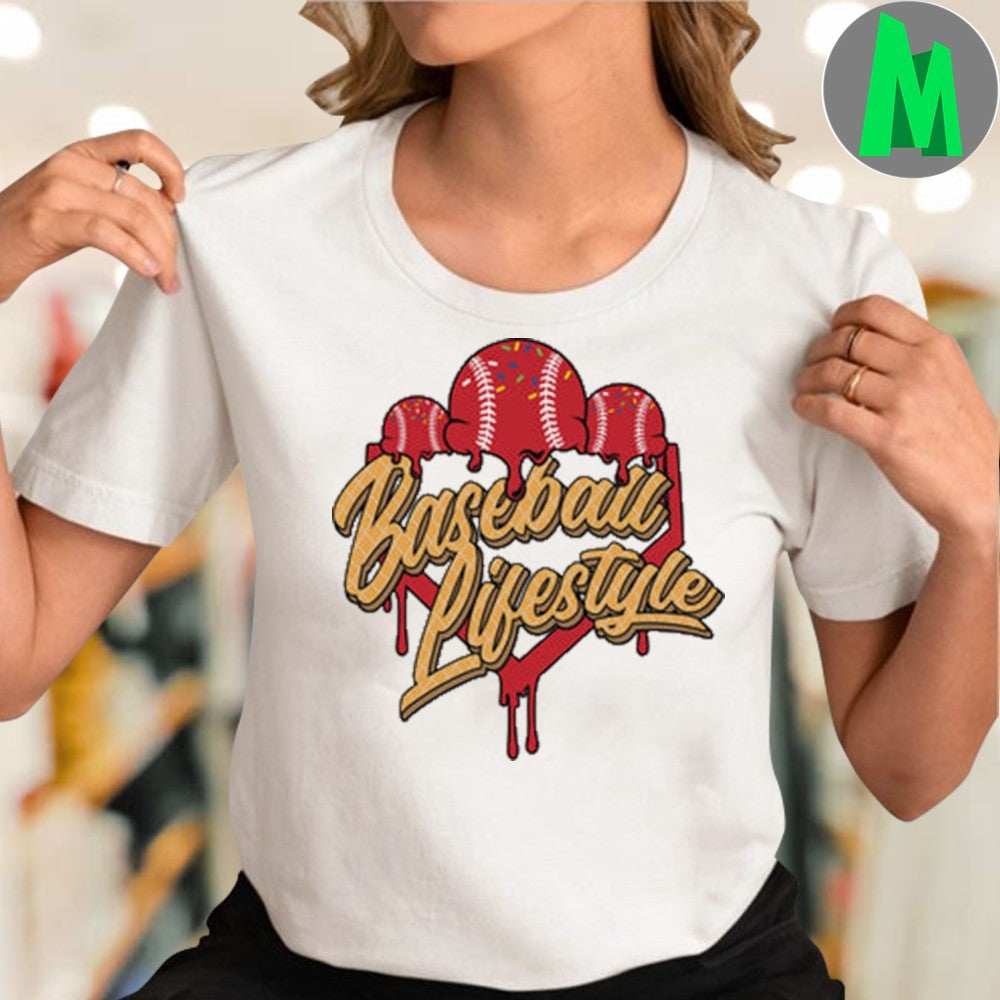 Baseball Lifestyle Ice Cream Youth T-Shirt