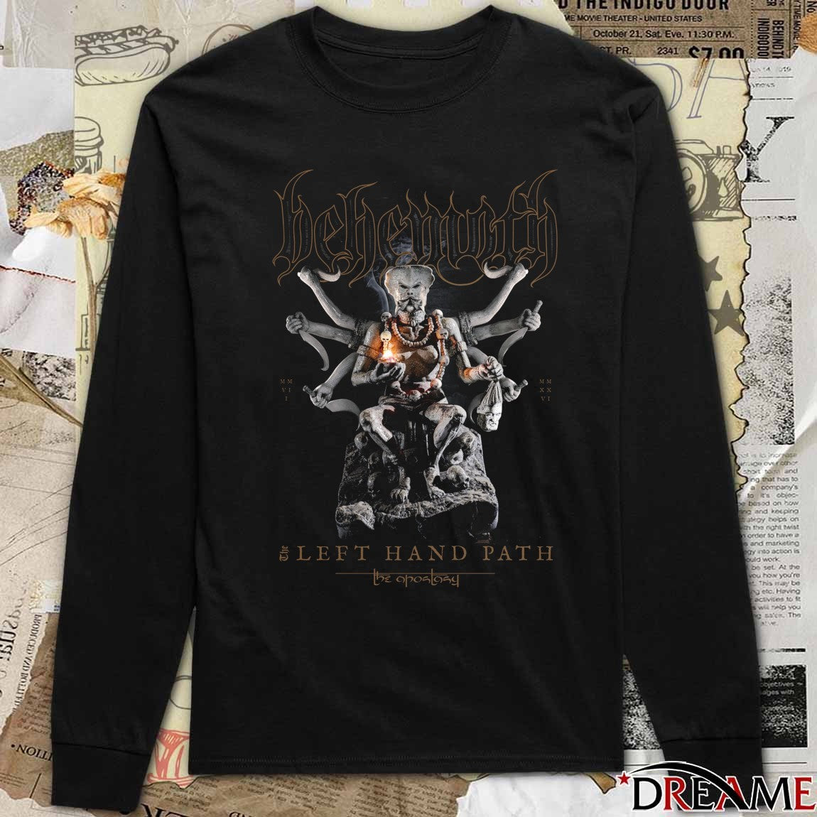 Behemoth The Left Hand Path The Oposlosy 2026 t-shirt