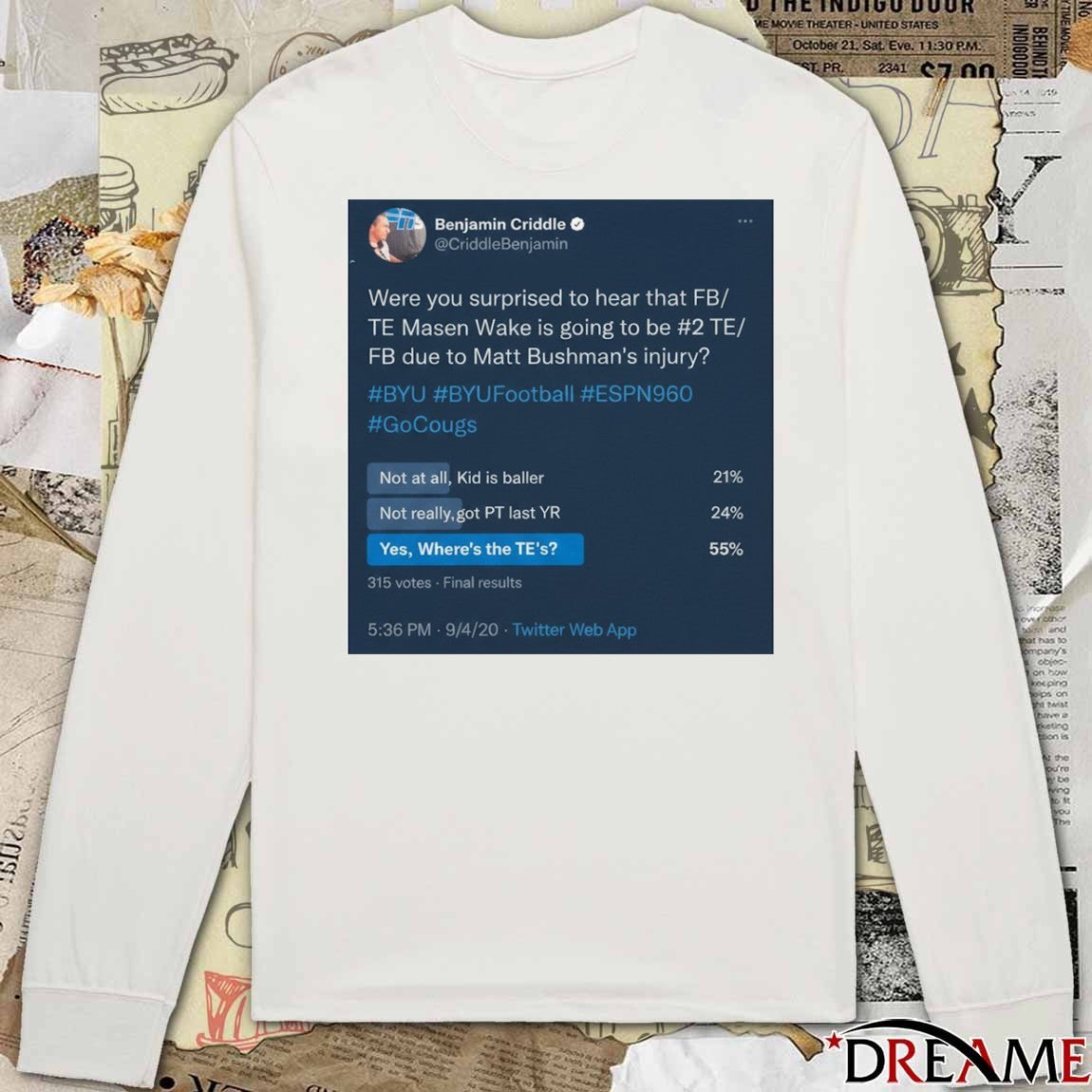 Benjamin Criddle Were You Surprised To Hear That Fb Te Masen Wake Is Going To Be t-shirt