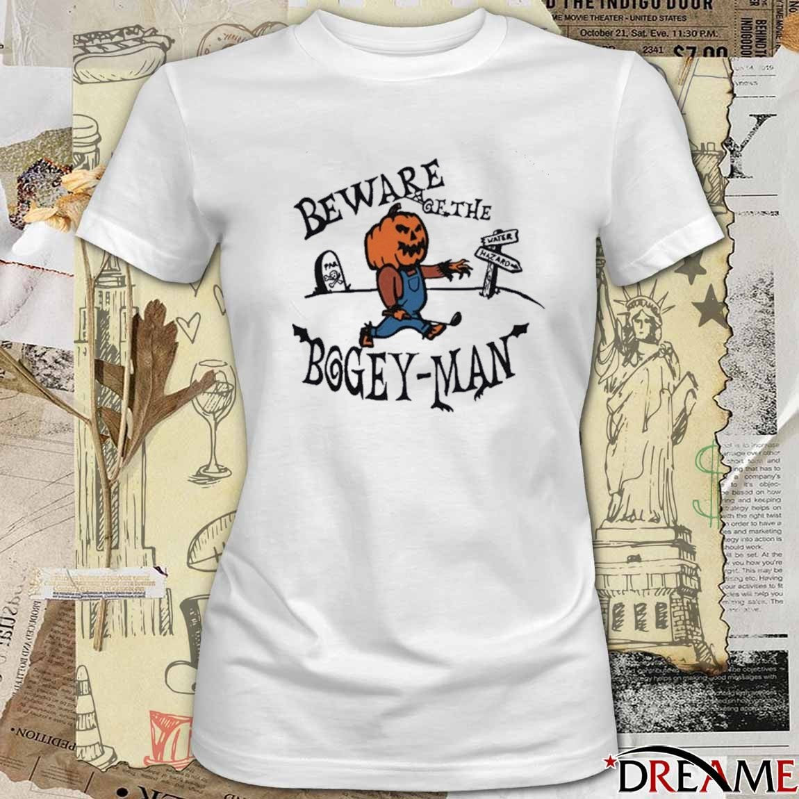 Beware The Bogey-Man Halloween 2025 Fanart t-shirt