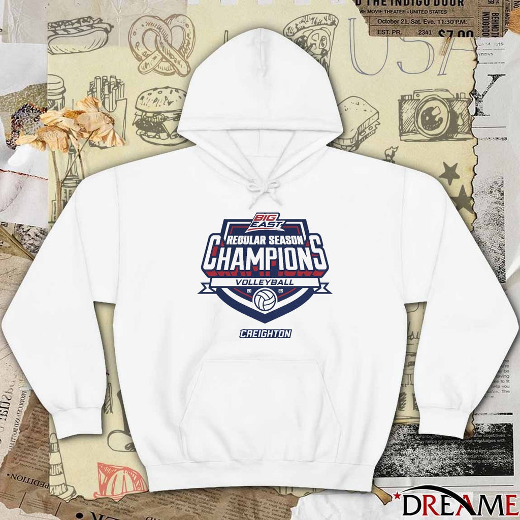 Big East Conference 2025 Regular Season Champions Creighton Bluejays t-shirt