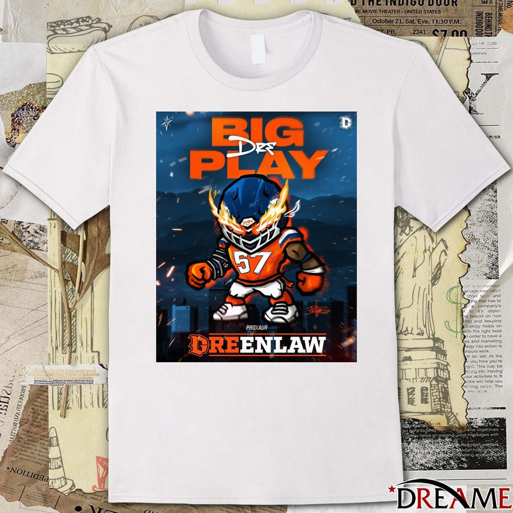 Big Play Dre Dreenlaw Proxaur Cartoon Signature t-shirt