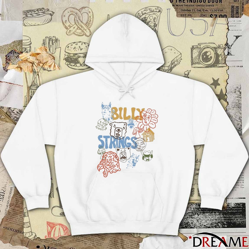 Billy Strings 2026 Winter Tour Characters t-shirt