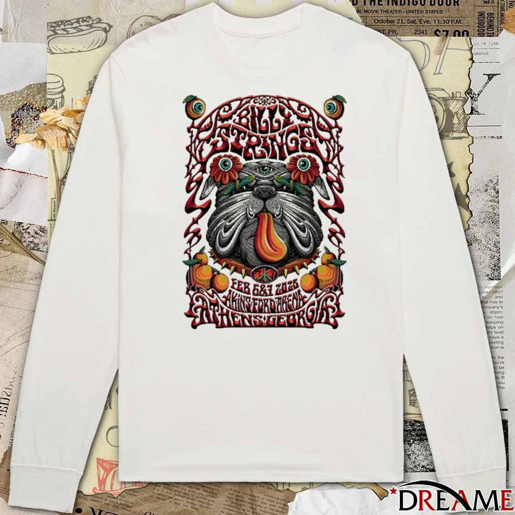 Billy Strings February 6-7 2026 Akins Ford Arena In Athens GA t-shirt
