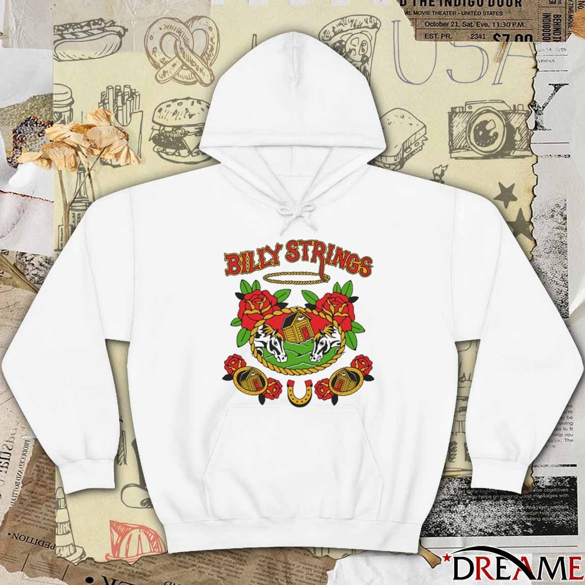 Billy Strings Horses and Houses Graphic 2025 t-shirt