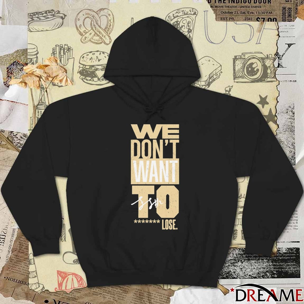 Black We Don’t Want To Lose Purdue Boilermakers Fletcher Signature t-shirt