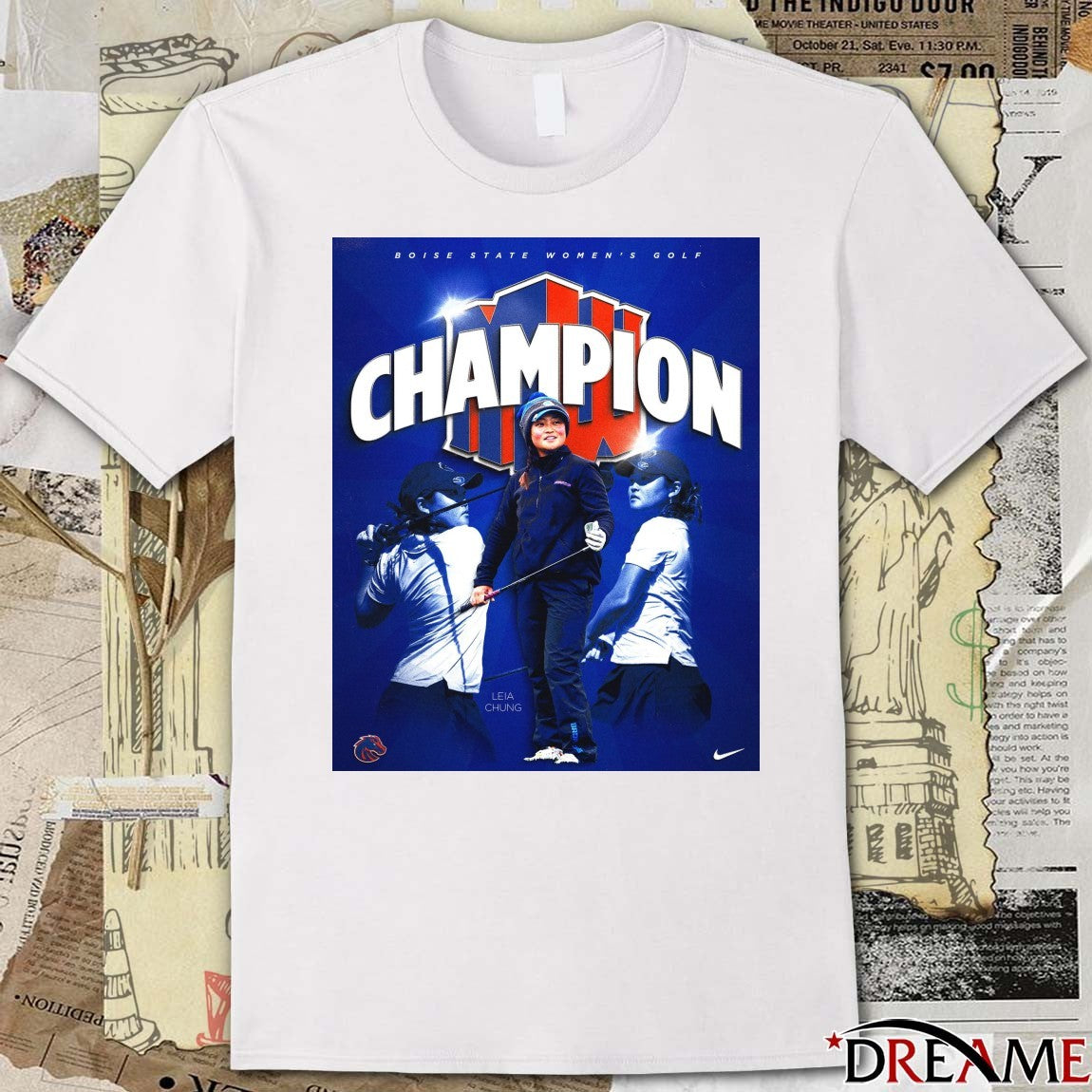 Boise State Leia Chung Mountain West Women’s Golf Championship in April 2026 Poster t-shirt
