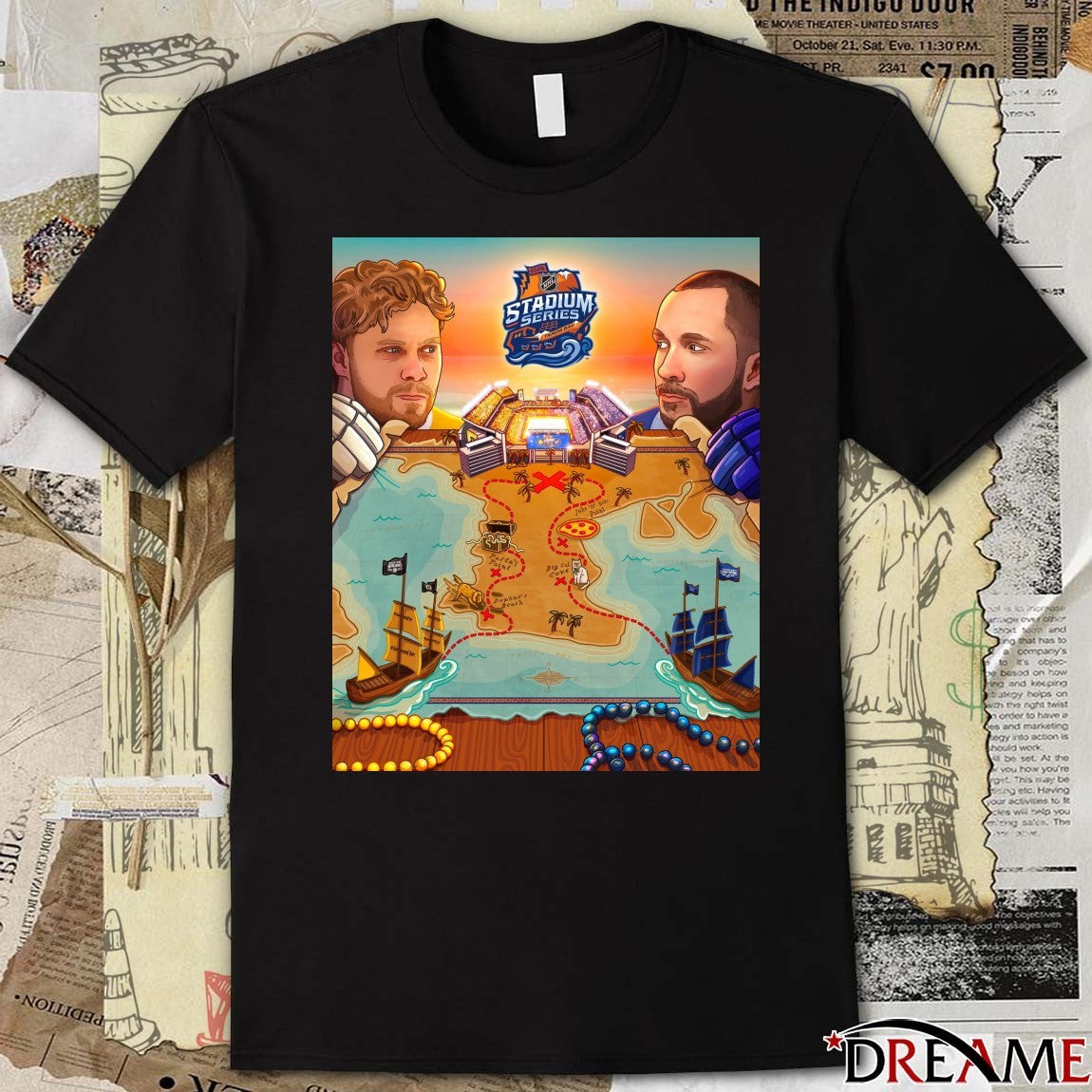 Boston Bruins Vs Tampa Bay Lightning 2026 NHL Stadium Series Tampa Bay Poster t-shirt