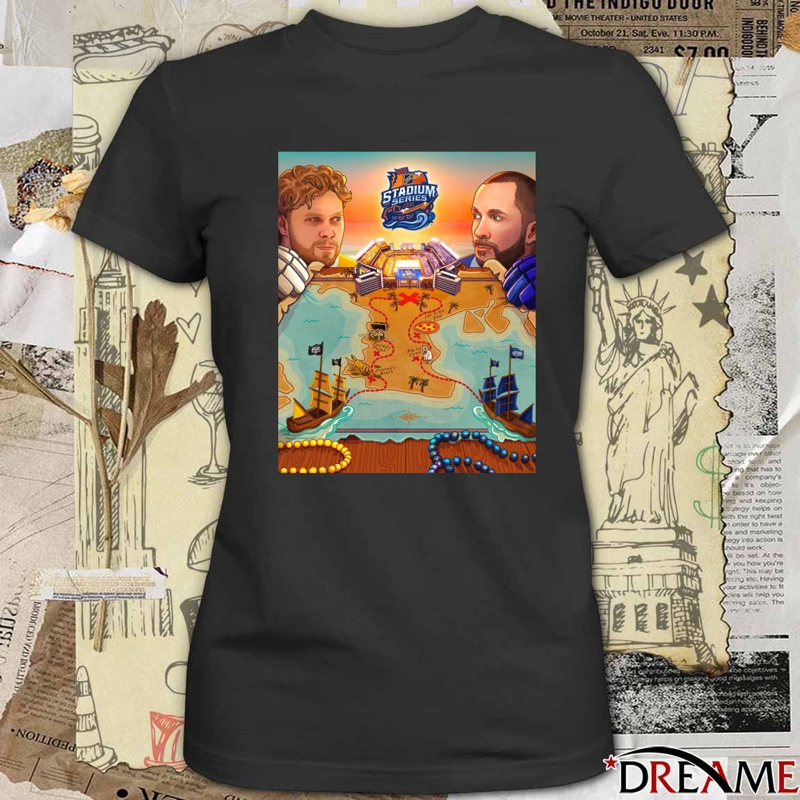 Boston Bruins Vs Tampa Bay Lightning 2026 NHL Stadium Series Tampa Bay Poster t-shirt