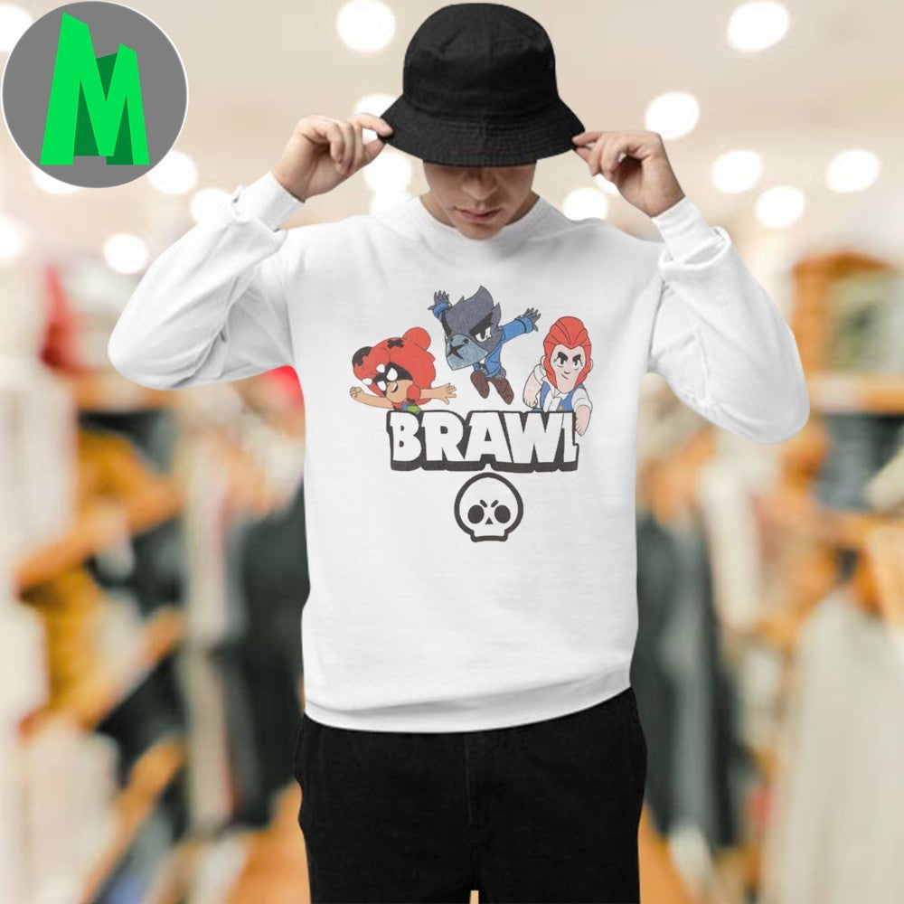Brawl Stars Game Characters Graphic T-Shirt