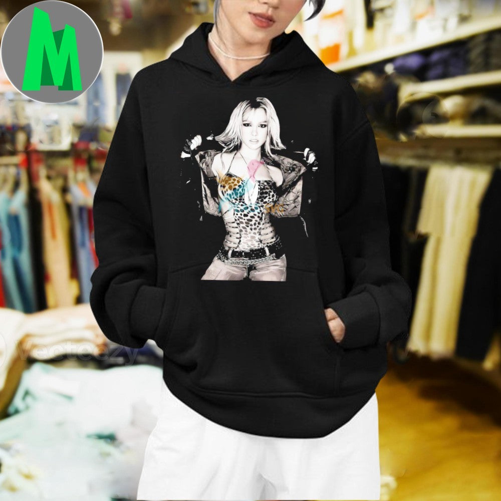 Britney Spears Funny Face Tongue Out Signature Shirt