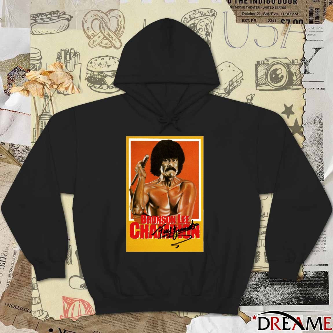 Bronson Lee Champion Signature Poster t-shirt