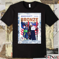 Bronze Jackie Wiles And Paula Moltzan Alpine Skiing Women’s Team Combined 2026 Poster t-shirt