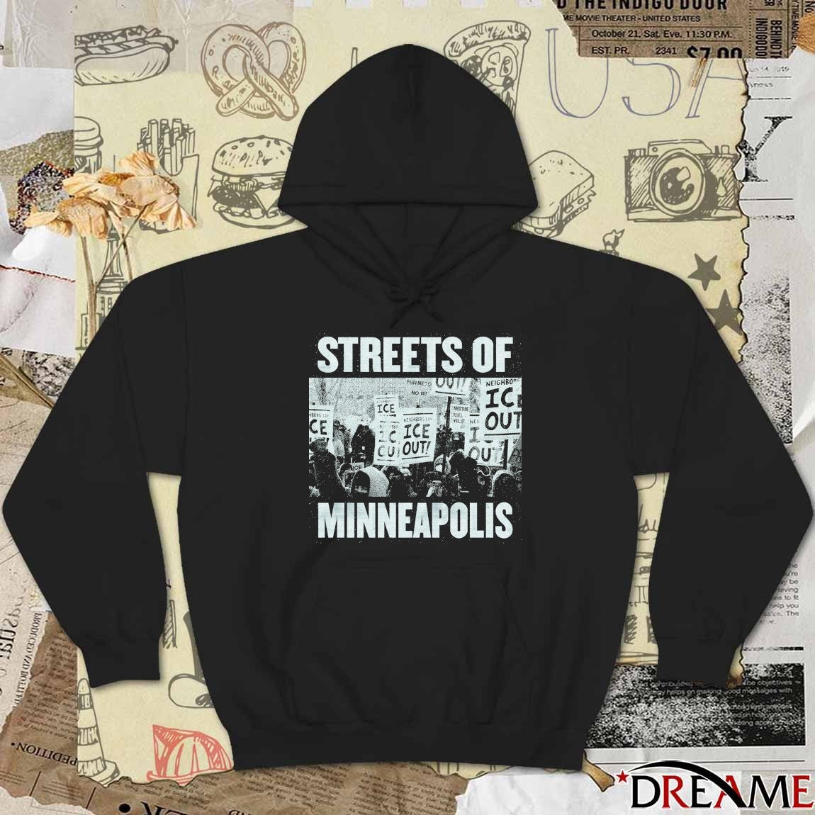 Bruce Springsteen Street Of Minneapolis Single Cover t-shirt